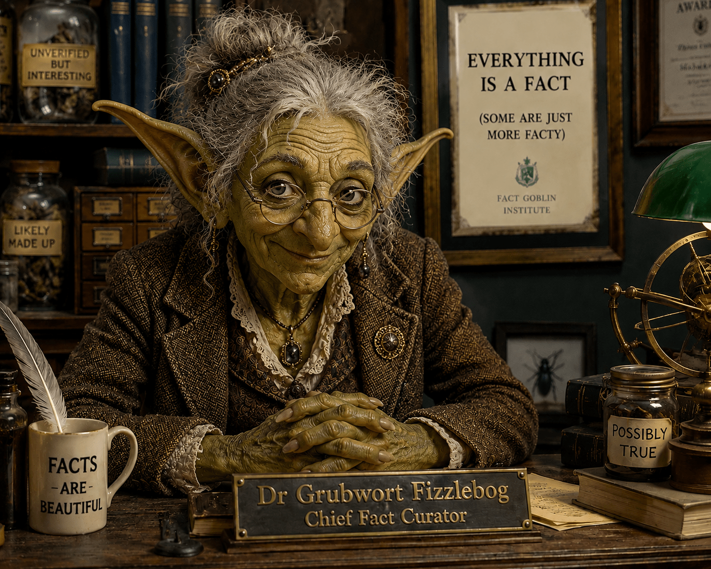 Dr Grubwort Fizzlebog