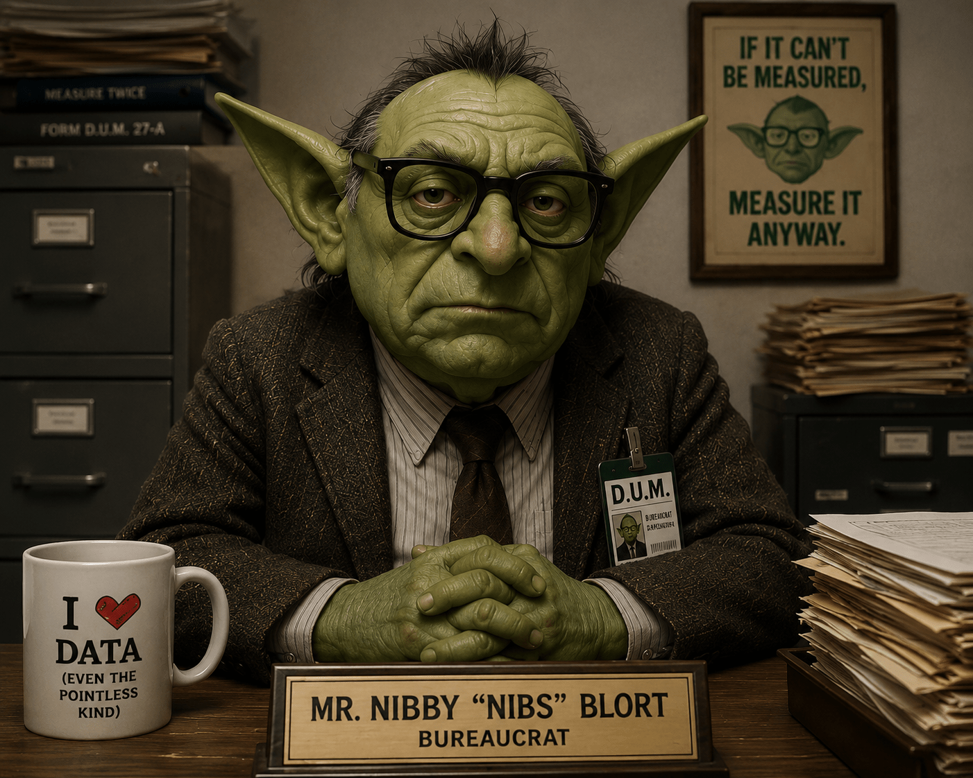 Mr Nibby Nibs Blort